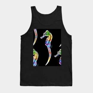 Cartoon Seahorse Tank Top